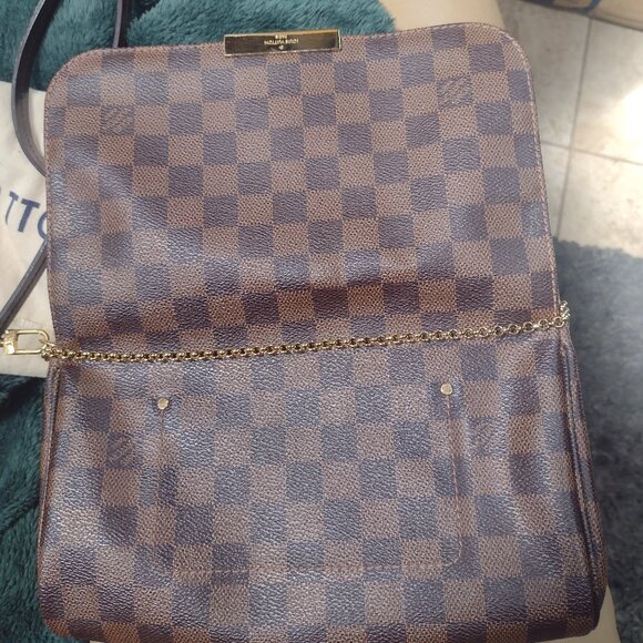 Authentic Near PRISTINE Louis Vuitton Favorite Damier Ebene MM - Picture 11 of 16